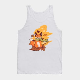 Cute Fox In Autumn Fox Forest Animal Tank Top